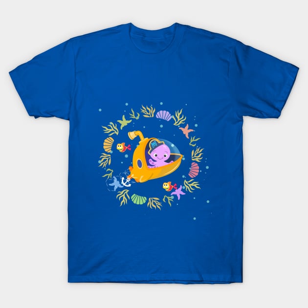 octopus's garden with me T-Shirt by richhwalsh